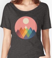 Rainbow Peak Women's Relaxed Fit T-Shirt