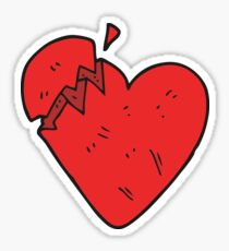 Broken Heart: Stickers | Redbubble