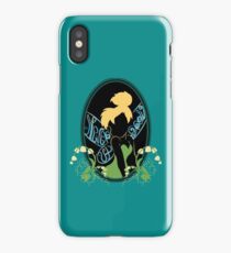 "Never Grow Up" Sticker iPhone Case