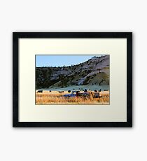Midwest Scottsbluff Western Nebraska Panhandle Framed Print