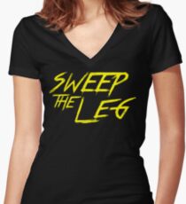 Sweep The Leg - Das Karatekid Shirt mit V-Ausschnitt