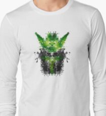 Rorschach Yoda Long Sleeve T-Shirt