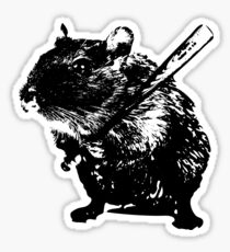 Angry mouse Sticker