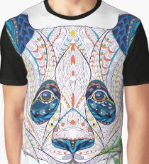 Ethnic Highly Detailed Panda Graphic T-Shirt