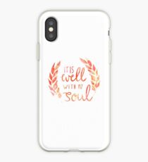 Christliches Zitat iPhone-Hülle & Cover