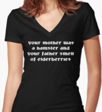 Monty Python Women's Fitted V-Neck T-Shirt