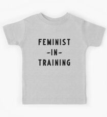 Camiseta para niños Feminista en entrenamiento