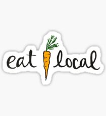 Eat Local Sticker