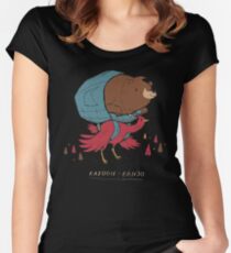 role reversal Women's Fitted Scoop T-Shirt