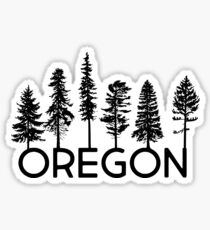 My Heart Belongs in Oregon Sticker