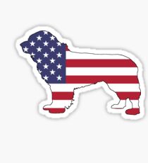American Flag – Newfoundland Sticker