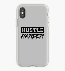 Vinilo o funda para iPhone Hustle Harder