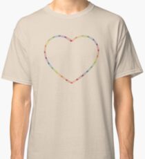 Rainbow Safety Pins Classic T-Shirt