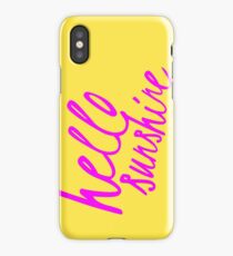 well hello there iPhone Case