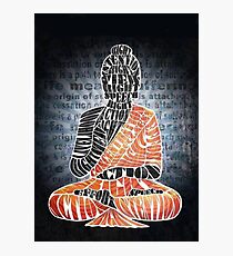 The Eightfold Path Buddha Photographic Print