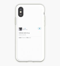 Vinilo o funda para iPhone CUANTO ANTES: a nadie le importa mi g
