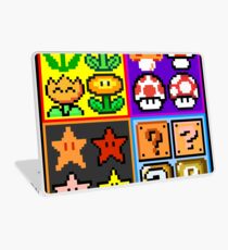 Mario Power-Up Evolution Laptop Skin