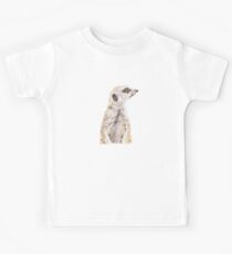 Colour Meerkat Kids Tee