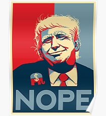 Bleib Nope lebendig - nicht mein Präsident Poster