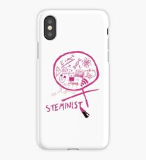 Steminist with Lipstick STEM Feminist iPhone Case/Skin