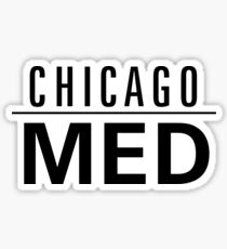 Medical Med Health in Chicago Sticker