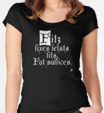 The Fitz and The Fool (Fitz) Fitted Scoop T-Shirt
