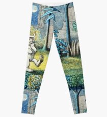Where the Wild Things Are - Max in the jungle Leggings