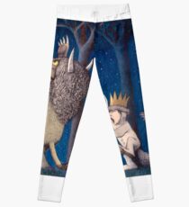 Where the Wild Things Are Wild Rumpus at night Leggings