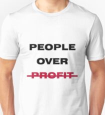 People Over Profit Unisex T-Shirt