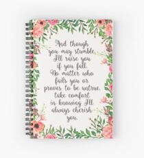 Song 89 Spiral Notebook