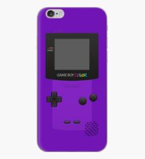 Vinilo o funda para iPhone Purple Nintendo Gameboy Color