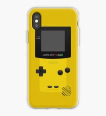 Yellow Nintendo Gameboy Color iPhone Case