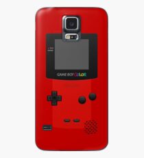 Red Nintendo Gameboy Color Case/Skin for Samsung Galaxy