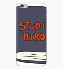 cartoon study book iPhone Case