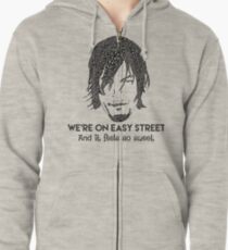 TWD - Daryl: We're On Easy Street Zipped Hoodie