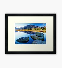 Tidal River Reflection Framed Print