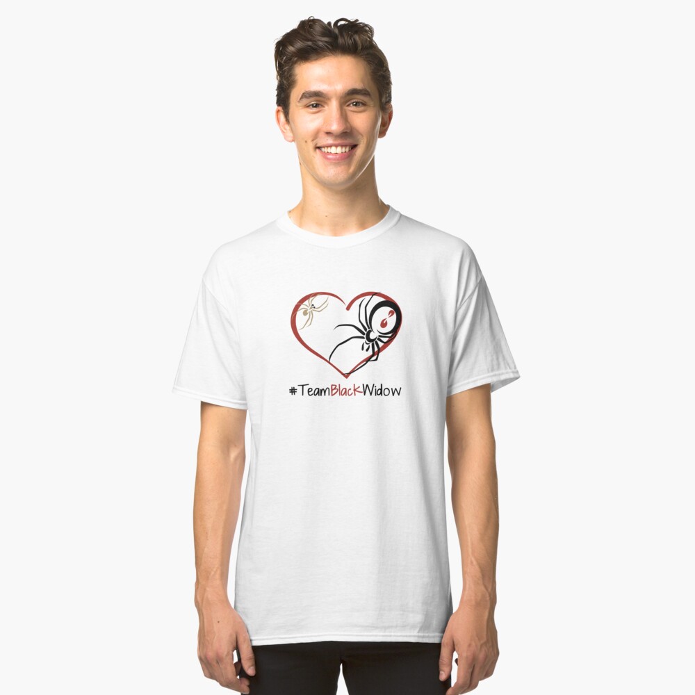 Team Black Widow - Lactrodectus in love Classic T-Shirt