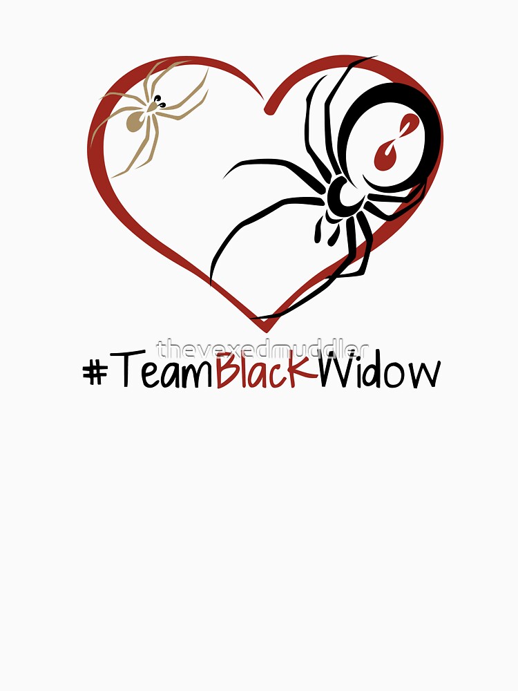 Team Black Widow - Lactrodectus in love by thevexedmuddler