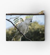 Sulfur crested cockatoo Studio Pouch