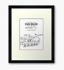 Luke's Diner Framed Print