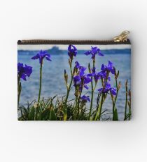 Coastal Irises Studio Pouch