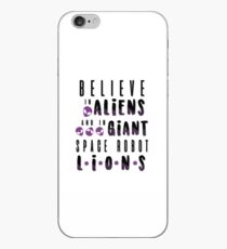 glaube an Aliens iPhone-Hülle & Cover