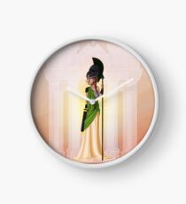 Greek Goddess - Athena Clock