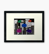 Invasion at Night Framed Print