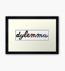 Bates Motel Dylemma Shipname Framed Print