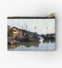 Fishing Boats, Hoi An, Vietnam Studio Pouch