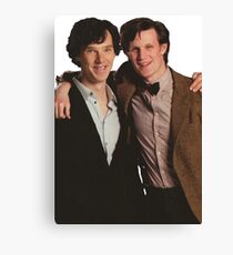 Sherlock and Eleven Canvas Print