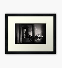 Going to the other side Framed Print