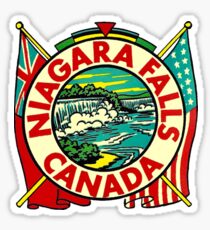 Niagara Falls Canada Vintage Travel Decal Sticker