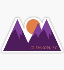 Clemson Mountains Sticker